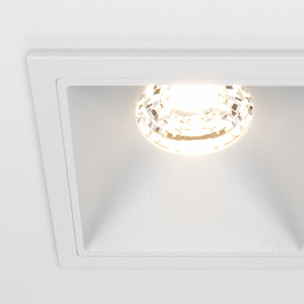 Встраиваемый светильник LED 10Вт Белый IP20 Downlight DL043-01-10W3K-SQ-W Technical Maytoni
