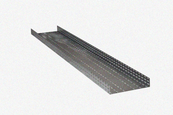 Лоток глухой ЛМГ 500х100х3000 УТ1,5, оцинкованный лист, S1,0