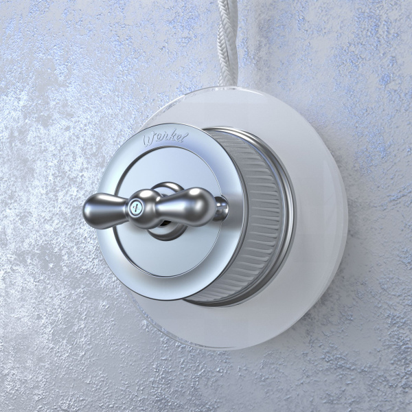 Favorit Runda Рамка на 1 пост (Белый) Werkel