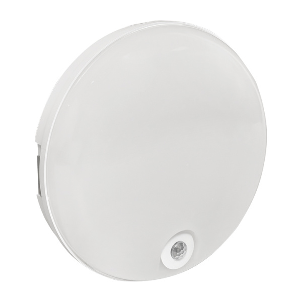 Светильник светодиодный ЖКХ круг ДПО-2200 с инфракрасным датчиком движения 12Вт 6500K IP65 PROxima EKF