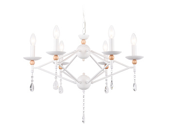 Светильник подвесной TR9596/6 WH белый E14/6 max 40W D660*880 Ambrella Light