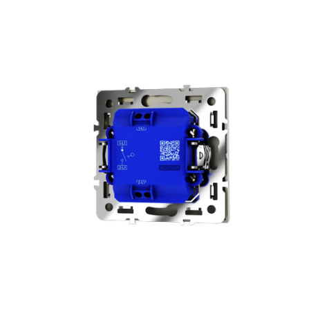 Выключатель встраиваемый Voltum S70 одноклавишный 10А, (шелк)