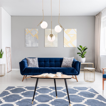 Подвесной светильник с тросом 1,8 м 1*E27 60Вт латунь IP20 (50159/1 латунь) Eurosvet