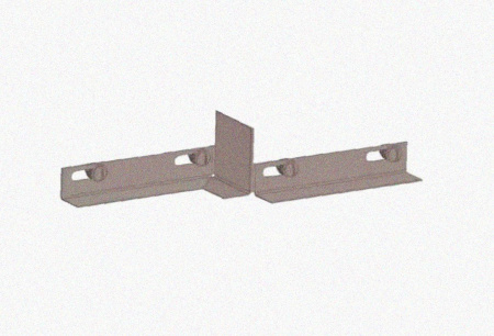 Соединитель-переходник замковый ПУгЛЗ 250х85 УХЛ1 (левый), горячее цинкование, S1,5