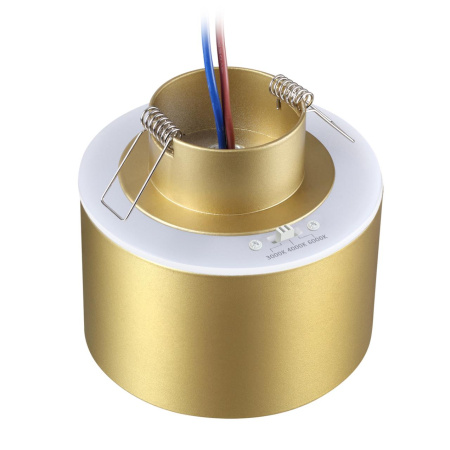 Св-к встр.с перекл.цв.темп.IP20 LED 3000К/4000К/6000К 12W вниз + 3W вверх бронза GIRO NOVOTECH