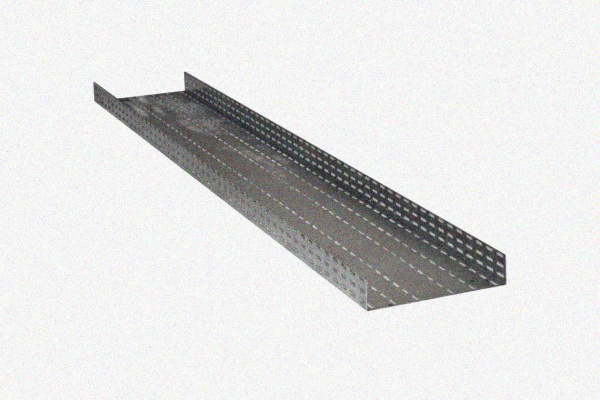 Лоток глухой ЛМГ 400х65х2000 УТ1,5, оцинкованный лист S1,5