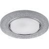 Св-к встр.с белой LED подсветкой Feron CD4041 потолочный GX53 без лампы, серебро, хром