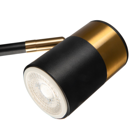 Настенный светильник (бра) 1*GU10 35Вт Черный IP20 Enzo FR5201WL-01B Freya