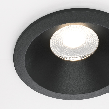 Встраиваемый светильник LED 12Вт Черный IP65 Downlight DL034-L12W4K-B Technical Maytoni