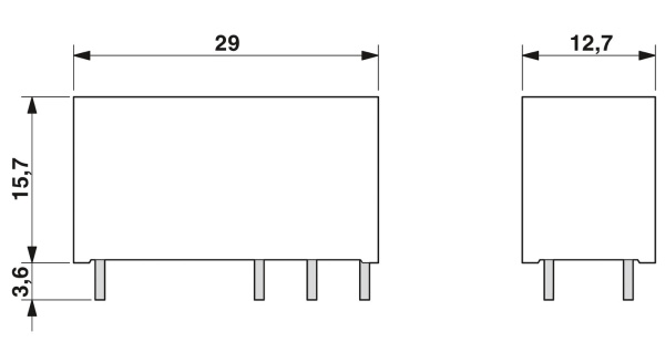 Реле одиночное PHOENIX CONTACT REL-MR- 24DC/21-21 2961192