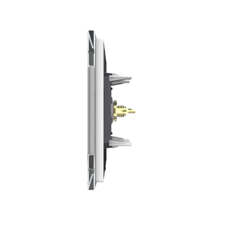 Розетка видео RCA "тюльпан" Белая Livolo