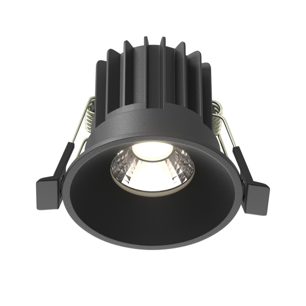 Встраиваемый светильник LED 7Вт Черный IP20 Downlight DL058-7W4K-B Technical Maytoni