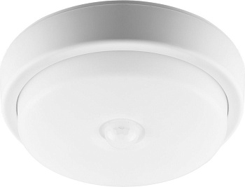 Св-к св/д пылевлагозащ.с ИК-датчиком Feron AL3006 в пласт.корпусе 12W 4000K 220V IP65 белый