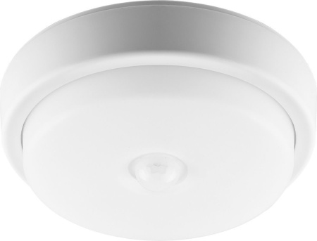 Св-к св/д пылевлагозащ.с ИК-датчиком Feron AL3006 в пласт.корпусе 12W 4000K 220V IP65 белый