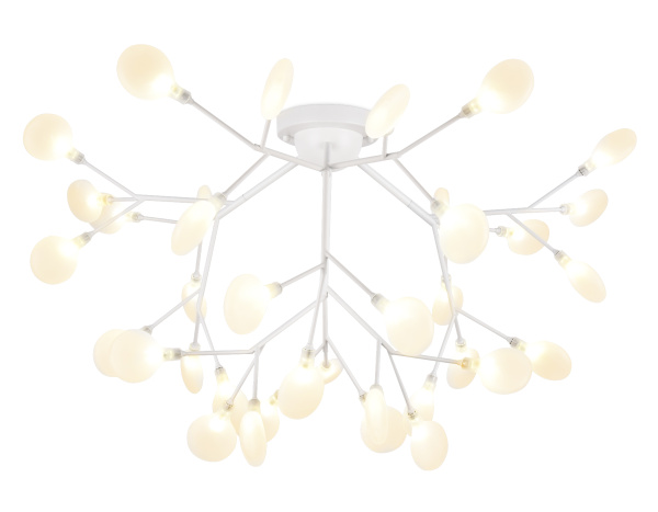 Потолочная люстра TR3018/36 WH/FR белый/матовый G4/36 max 20W D920*480 (лампы LED G4 1.5W 4200K в комплекте) Ambrella Light