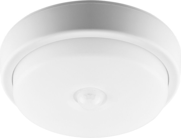 Св-к св/д пылевлагозащ.с ИК-датчиком Feron AL3006 в пласт.корпусе 12W 4000K 220V IP65 белый