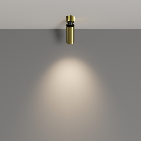 Потолочный светильник LED 12Вт Латунь IP20 Ceiling & Wall C055CL-L12W4K-W-BS Technical Maytoni