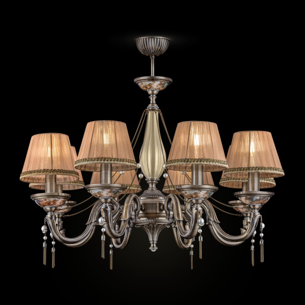 Люстра 8*E14 40Вт Бронза IP20 Demitas RC024-PL-08-R Maytoni