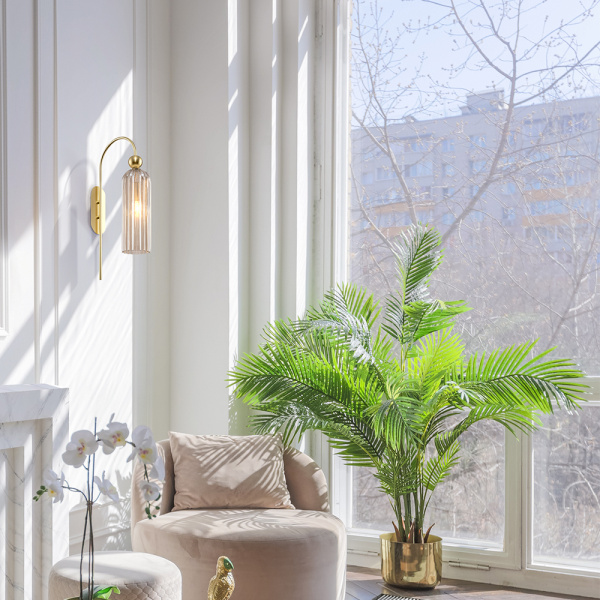 Настенный светильник (бра) 1*E14 40Вт Золото IP20 Antic MOD302WL-01CG Maytoni