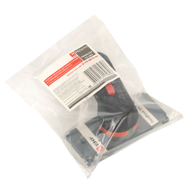 Рукоятка управления для прямой установки на рубильники реверсивные (I-0-II) TwinBlock 315-400А PROxima EKF