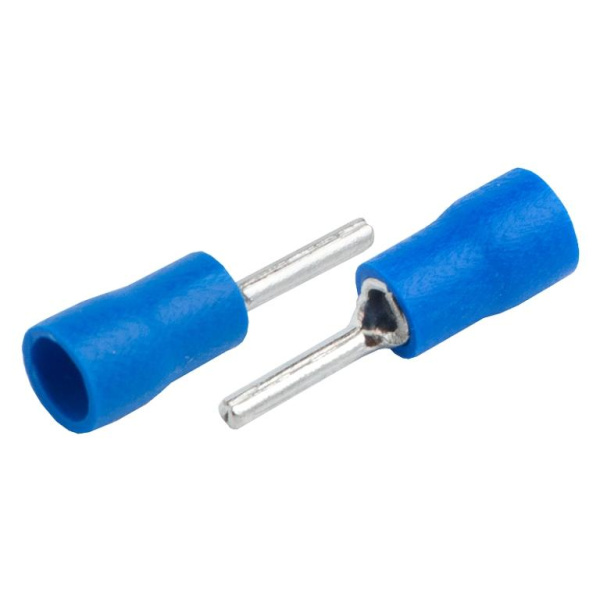 Наконечник НкИш (круглый штыревой) GNPI-2-22 Синий, 100 штук General