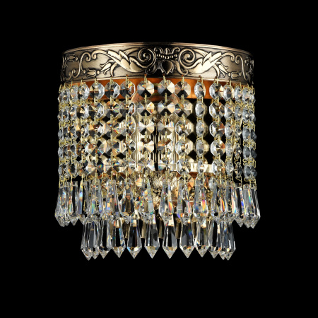 Бра 1*E27 60Вт Золото Антик IP20 Palace DIA890-WL-01-G Maytoni