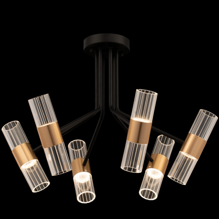 Потолочный светильник LED 50Вт Черный IP20 Mia FR6038CL-L60B Freya