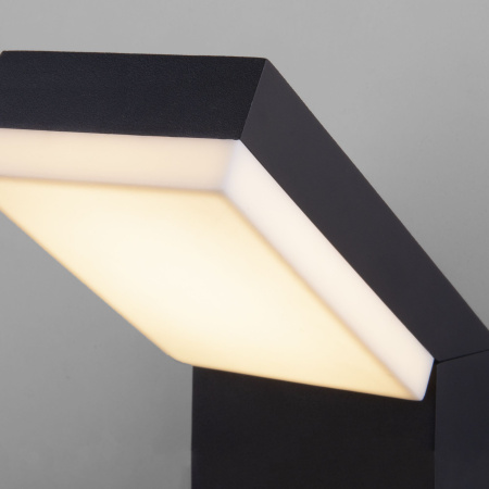 Уличный настенный светодиодный светильник 12Вт 4000К черный IP54 Sensor (a053946) Elektrostandard