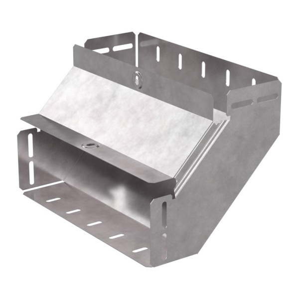 Угол вертикальный внутренний 90 градусов с крышкой Стандарт 300х100 Промрукав