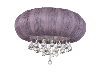 Люстра потолочная Хром/Фиолетовый E14 5*40Вт SL350.092.05 ST LUCE