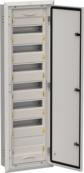 TITAN 5 Корпус мет. ЩРв-84 (1х84) 1130х365х130 IP31 сер IEK