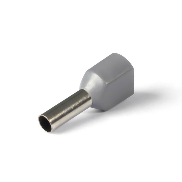 НШВИ(2) сечение 4,0 мм², длина 12 мм, серые (100 шт/уп) Промрукав