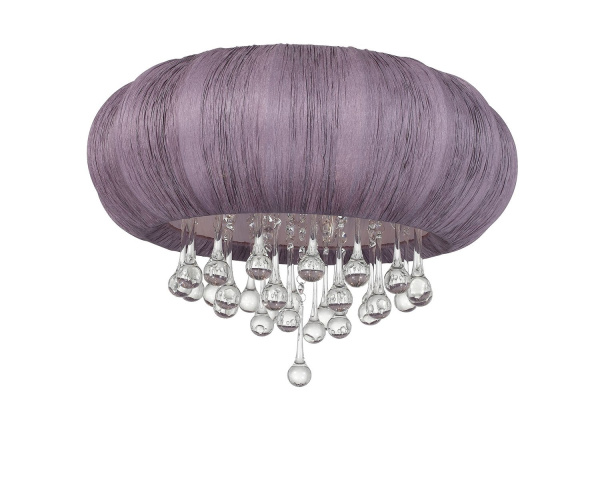 Люстра потолочная Хром/Фиолетовый E14 5*40Вт SL350.092.05 ST LUCE