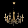 Люстра 7*E14 40Вт Золото IP20 Zoe FR2009PL-07G Freya