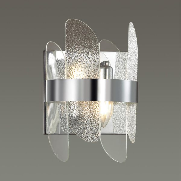 Бра E14 2*40W 220V SIGRID хром LUMION