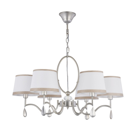 Люстра 6*E14 40Вт Серебро Антик IP20 Teona FR5538PL-06BR Freya