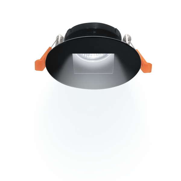 СНЯТ Светильник встраиваемый Artin 40W GU5.3 черный IP20  Ritter