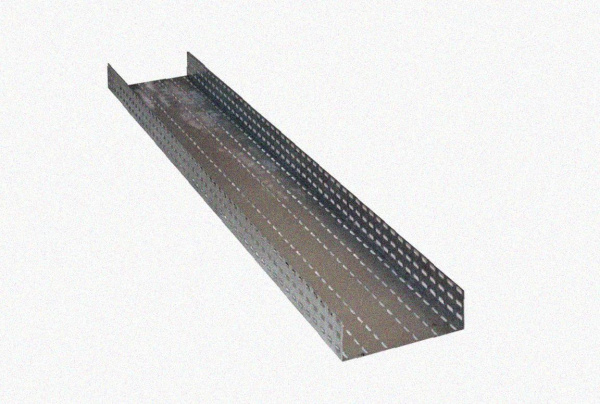 Лоток перфорированный ЛМ 300х150х3000 УТ1,5, оцинкованный лист, S1,0