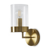 Настенный светильник (бра) 1*E14 40Вт Латунь IP20 Clip FR5426WL-01BS Freya