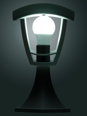 Светильник садово-парковый "СИТИ" НТУ 07-60-001 У1 4-х гранник напольный серый TDM