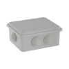 Коробка ответвит. с 6 кабельными вводами д.25мм, IP55, 120х80х50мм DKC