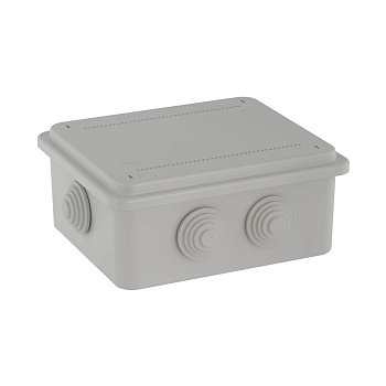 Коробка ответвит. с 6 кабельными вводами д.25мм, IP55, 120х80х50мм DKC