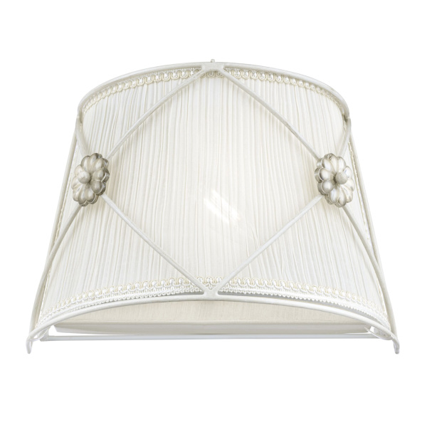 Бра 1*E14 40Вт Жемчужный белый IP20 Lea ARM369-01-G Maytoni