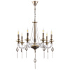 Люстра 7*E14 40Вт Бронза Антик IP20 Charis FR2007PL-07BZ Freya