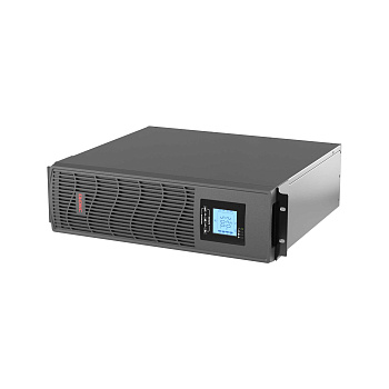 Линейно-интерактивный ИБП ДКС серии Info Rackmount Pro,3000 ВА/2400Вт,1/1, USB, RJ45, 6xIEC C13, Rack 3U, SNMP/AS400 slot, 4x9Aч DKC