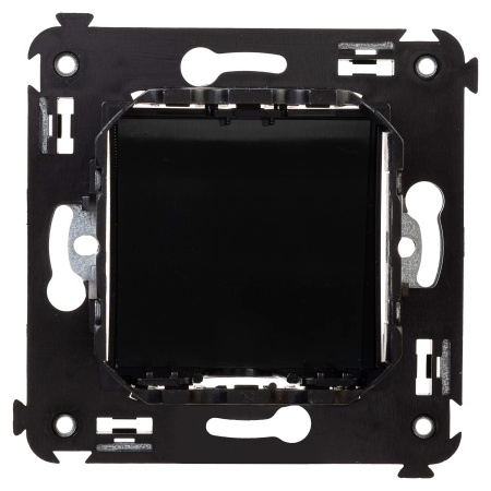 Вывод кабеля из стены "Avanti", "Черный квадрат" DKC