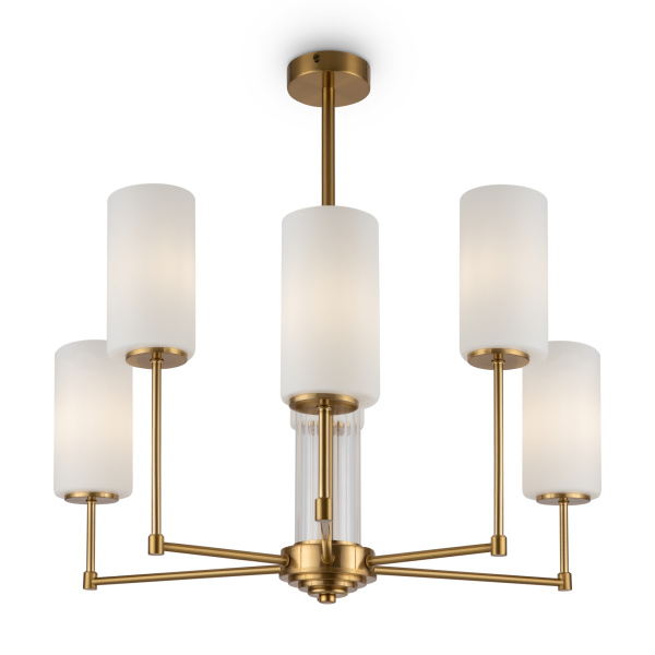 Люстра 6*E14 60Вт Латунь IP20 Agnes FR5184PL-06BS Freya