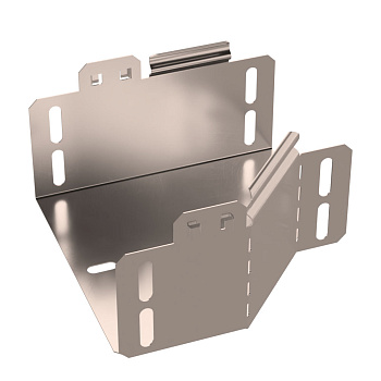 Переходник левый Стандарт INOX (AISI 409) 150х100х80 Промрукав