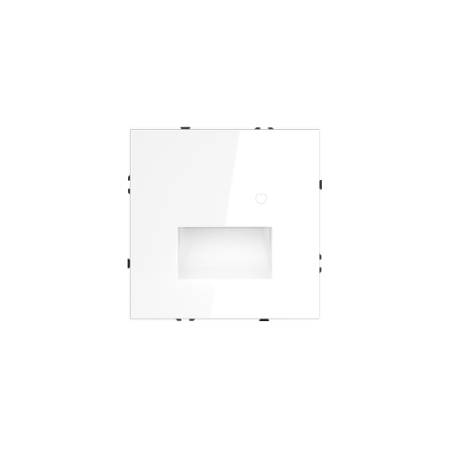 Подсветка светодиодная встраиваемая Voltum S70 с датчиком, (белый глянцевый)