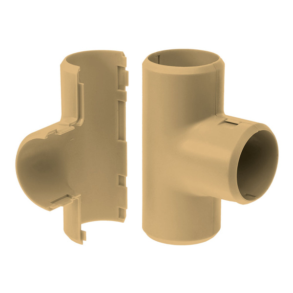 Тройник разборный сосна d25 мм (30шт/300шт уп/кор) Промрукав